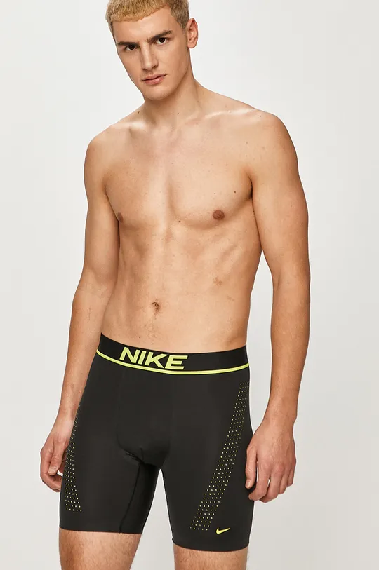czarny Nike - Bokserki Męski
