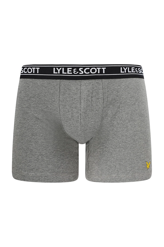 Lyle & Scott - Boxerky QUINCY (3-pak) viacfarebná