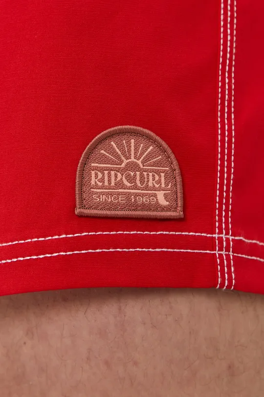 Plavkové šortky Rip Curl červená
