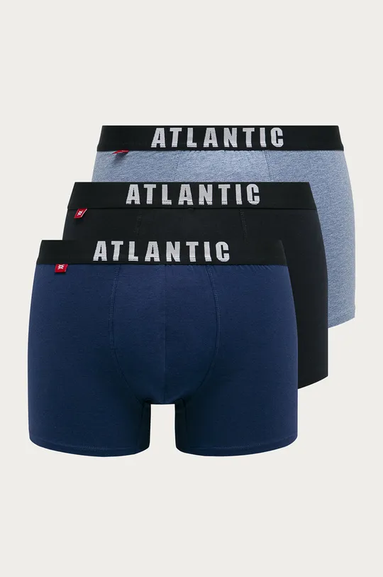 niebieski Atlantic Bokserki (3-pack) Męski
