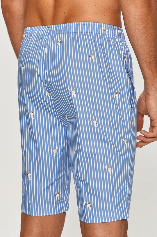 Pyžamové šortky Polo Ralph Lauren modrá