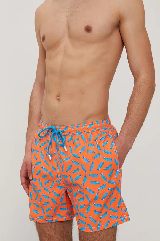 narančasta Kratke hlače za kupanje MC2 Saint Barth Muški