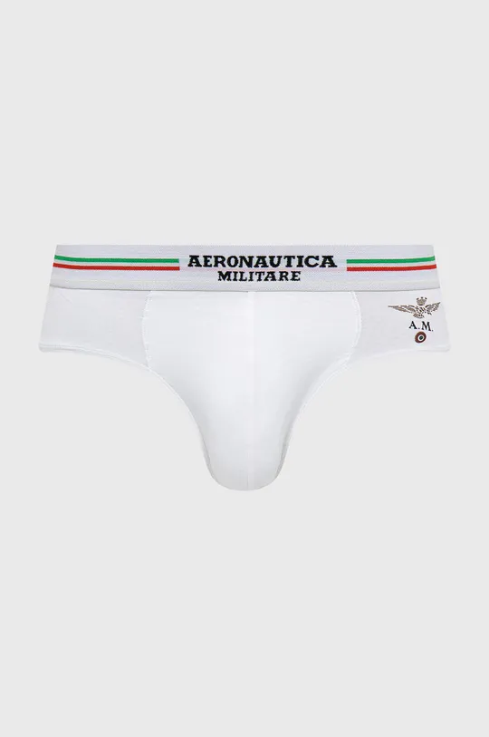 Aeronautica Militare Slipy (2-pack) biały