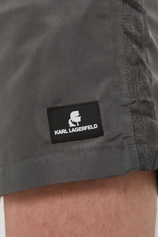 sivá Plavkové šortky Karl Lagerfeld
