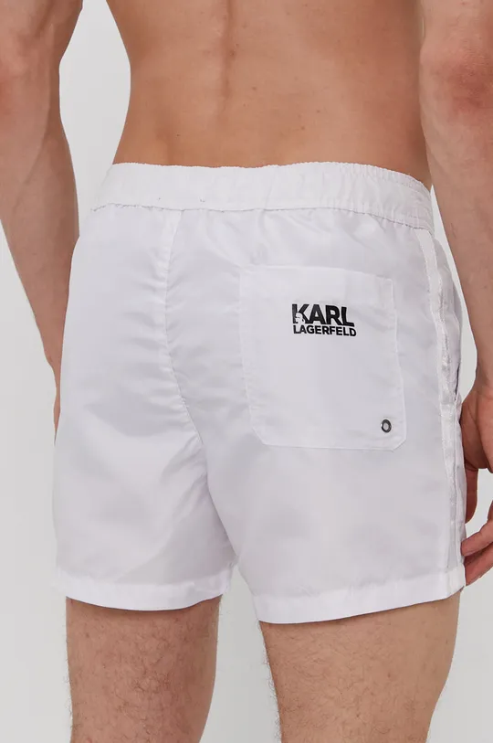 Karl Lagerfeld Szorty kąpielowe KL18BS01 biały