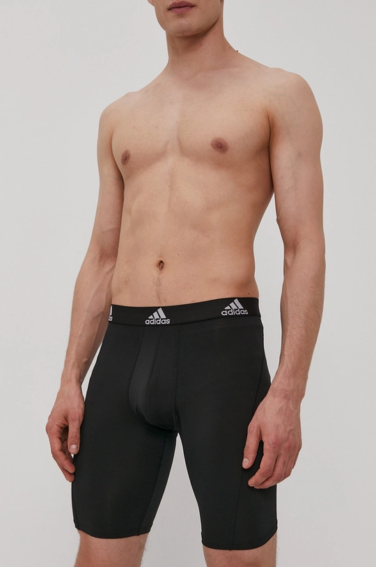 čierna Boxerky adidas (2-PACK) GN2059 Pánsky