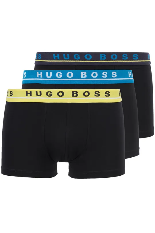 čierna Boxerky Boss (3-pack) Pánsky