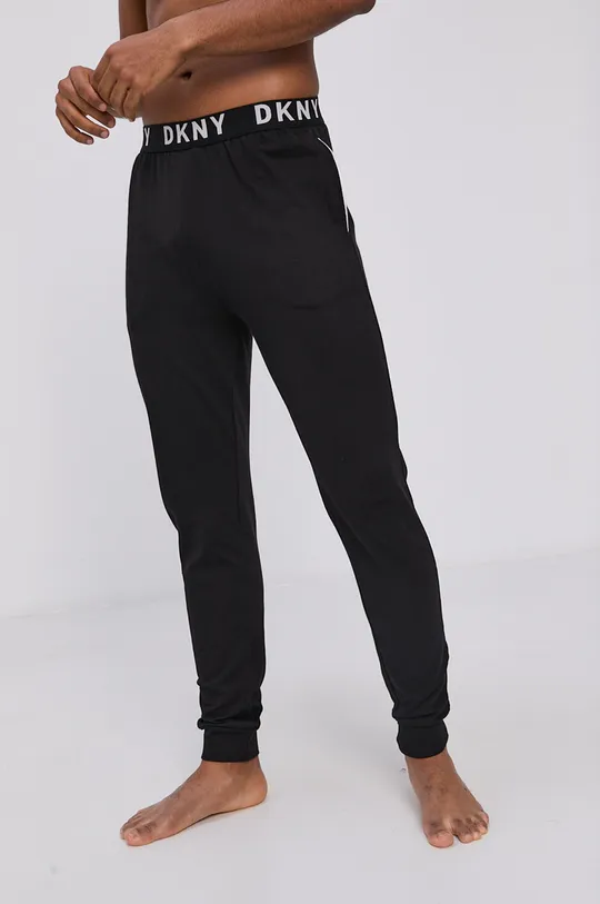czarny Dkny Spodnie piżamowe N5.6737