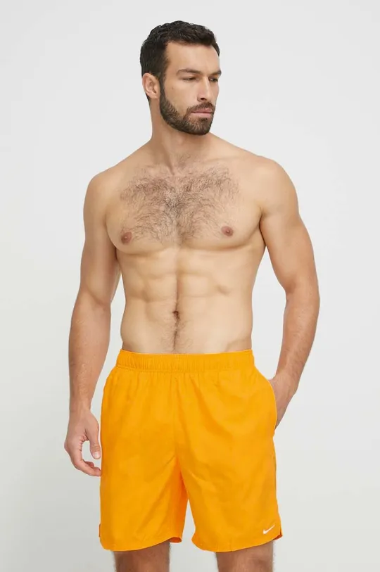 oranžna Kopalne kratke hlače Nike Moški