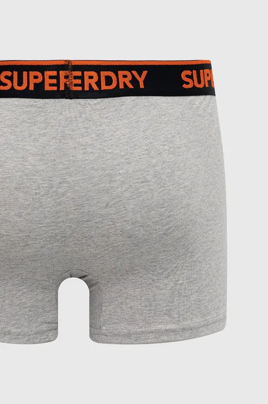 Boxerky Superdry (3-pack) sivá