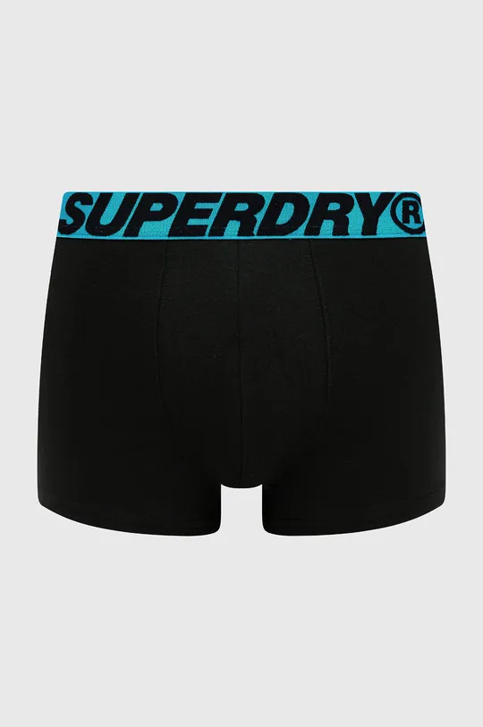 Boxerky Superdry (3-pak) čierna