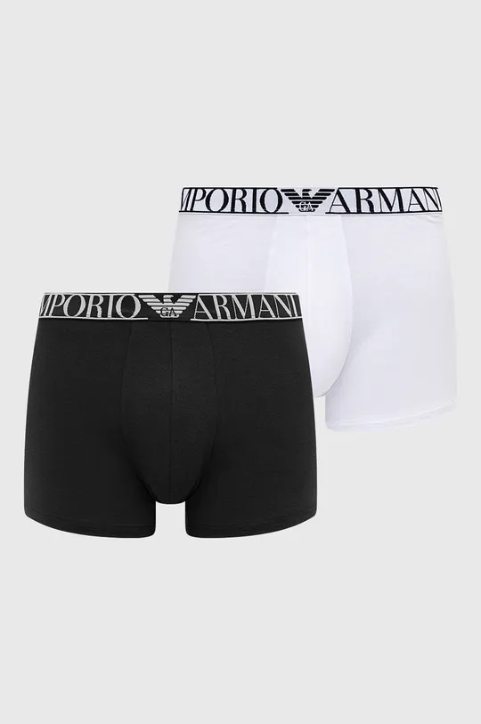 biały Emporio Armani Underwear Bokserki (2-Pack) 111912.1P720 Męski