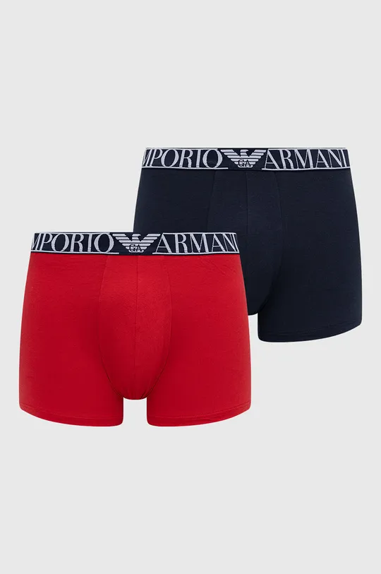 tmavomodrá Boxerky Emporio Armani Underwear (2-Pack) Pánsky
