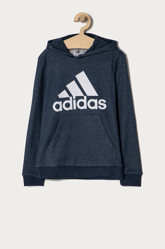 modrá Detská mikina adidas GN4038 Chlapčenský