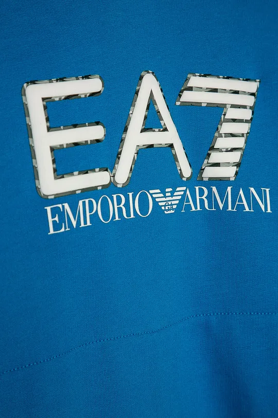 EA7 Emporio Armani - Detská bavlnená mikina 104-164 cm  100% Bavlna