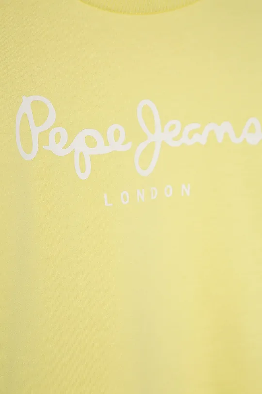 Pepe Jeans - Detská bavlnená mikina Adam 128-180 cm  100% Bavlna