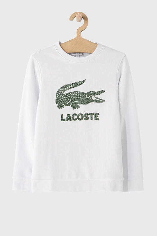 biały Lacoste Bluza dziecięca SJ1964 Chłopięcy