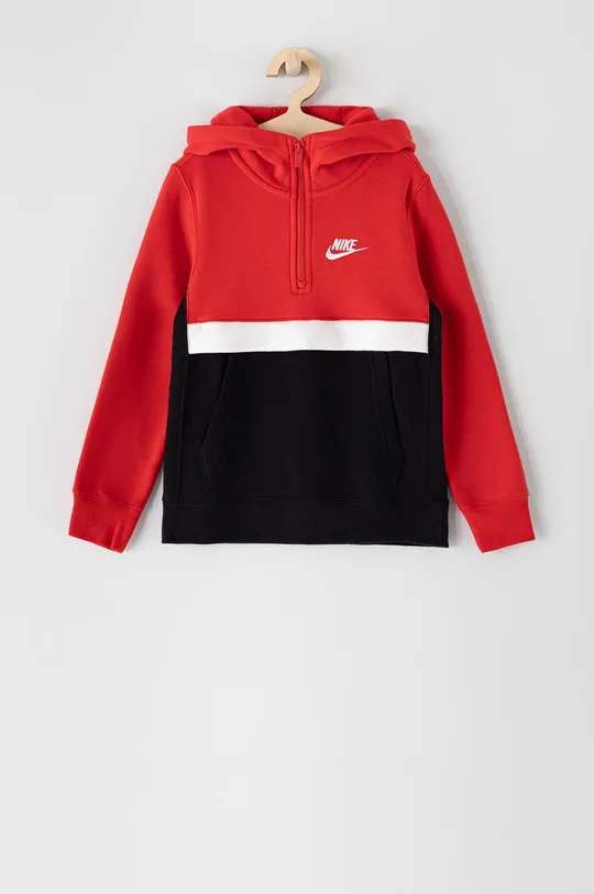червоний Дитяча кофта Nike Kids Для хлопчиків