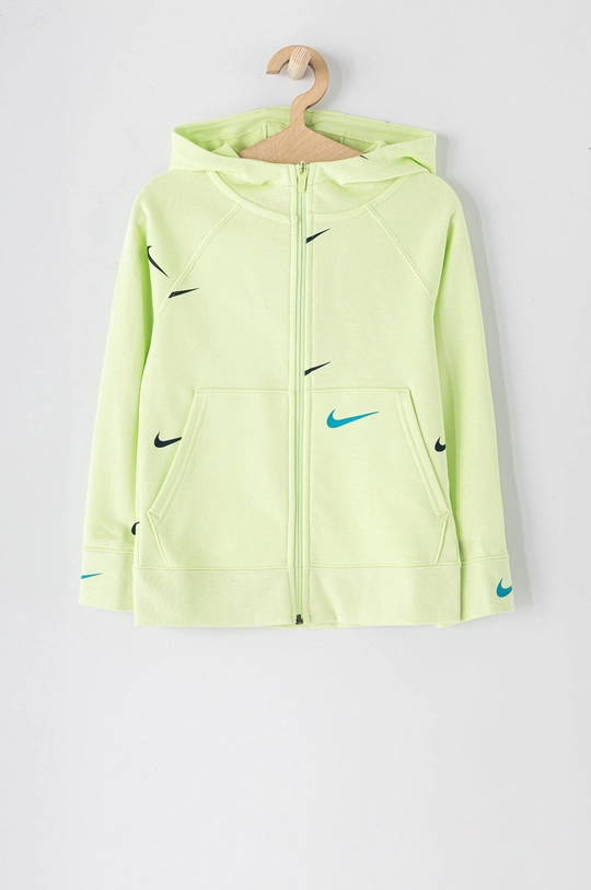 zielony Nike Kids Bluza dziecięca Chłopięcy