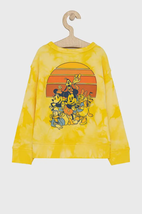 GAP Bluza dziecięca x Disney żółty