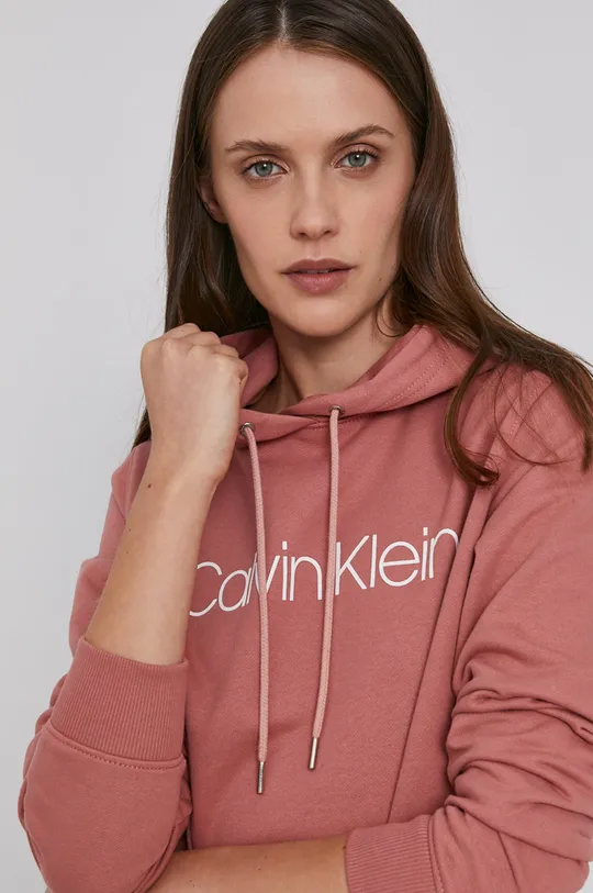 ružová Mikina Calvin Klein