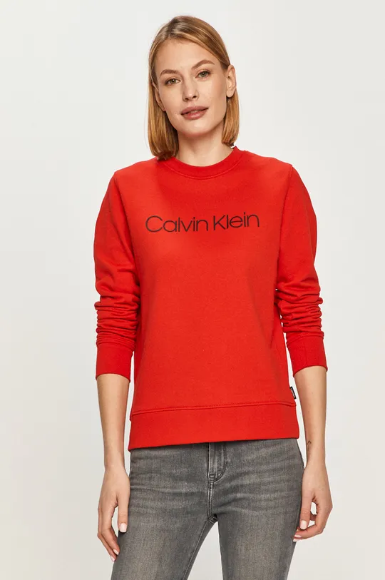 красный Calvin Klein - Хлопковая кофта Женский