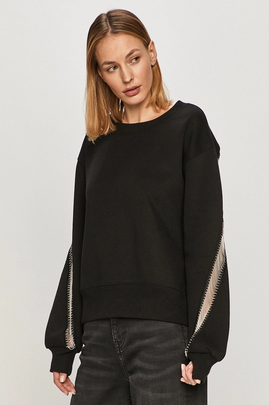 czarny AllSaints - Bluza JAINE SWEAT Damski