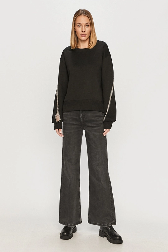 AllSaints - Bluza JAINE SWEAT czarny