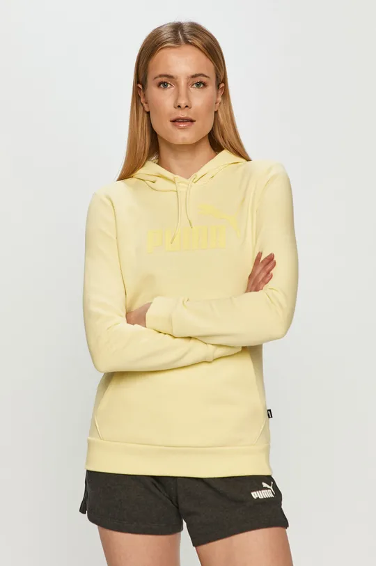 κίτρινο Μπλούζα Puma Γυναικεία