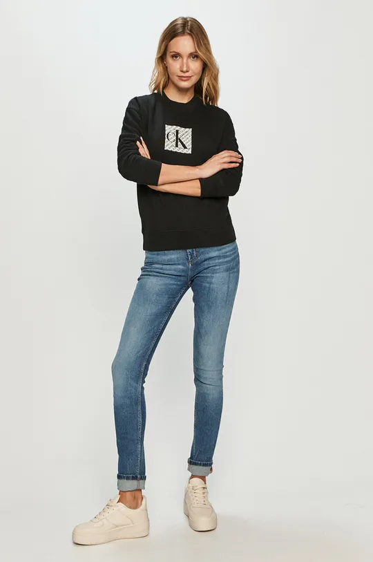 Calvin Klein Jeans - Bluza J20J215566.4891 czarny