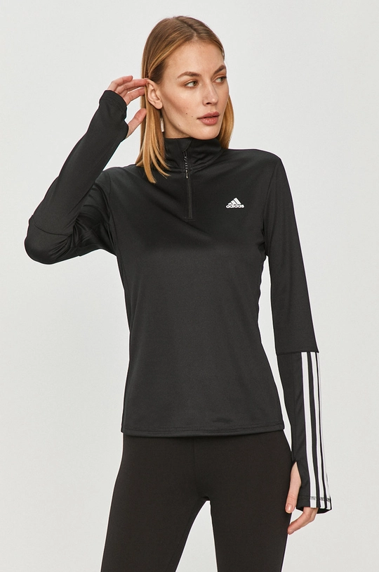 czarny adidas - Bluza GD4626 Damski