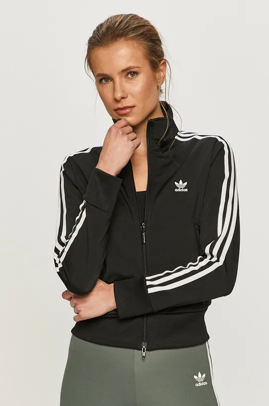 czarny adidas Originals - Bluza GN2817 Damski