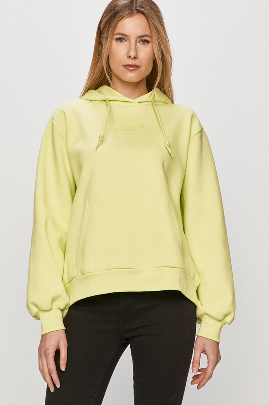 żółty adidas Originals - Bluza H33339