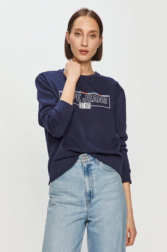 granatowy Pepe Jeans - Bluza Betsy Damski