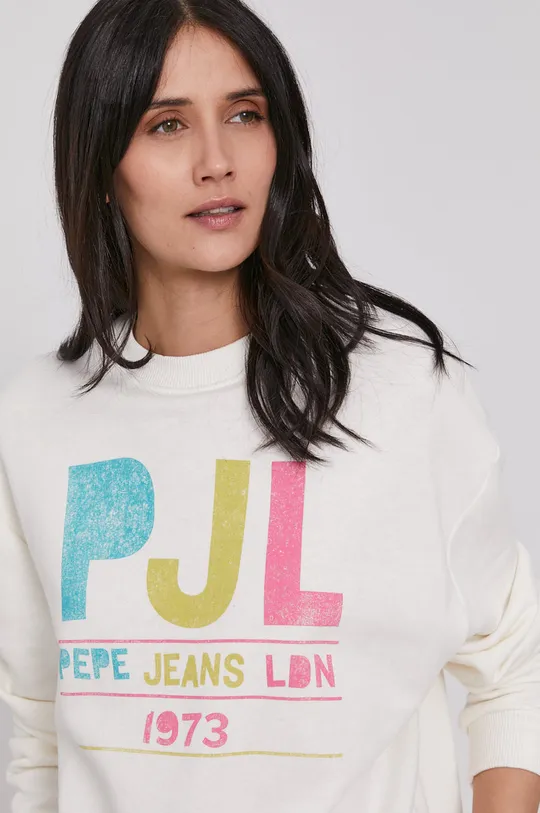 beżowy Pepe Jeans Bluza Demi