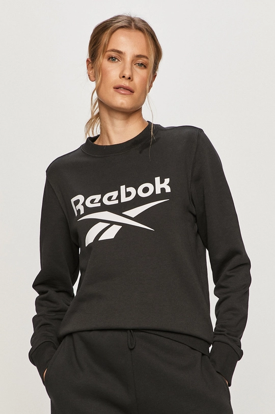 čierna Reebok - Mikina Dámsky