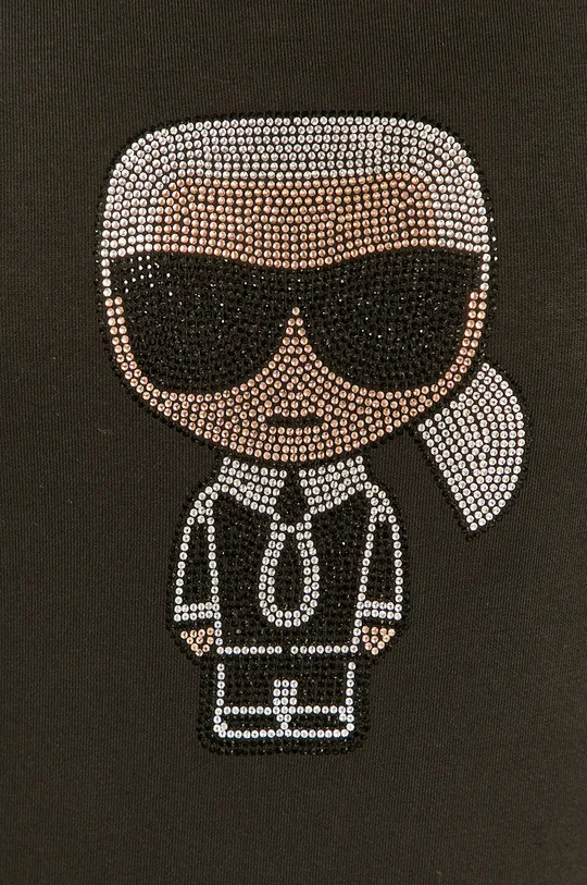 Karl Lagerfeld bombažen pulover Ženski
