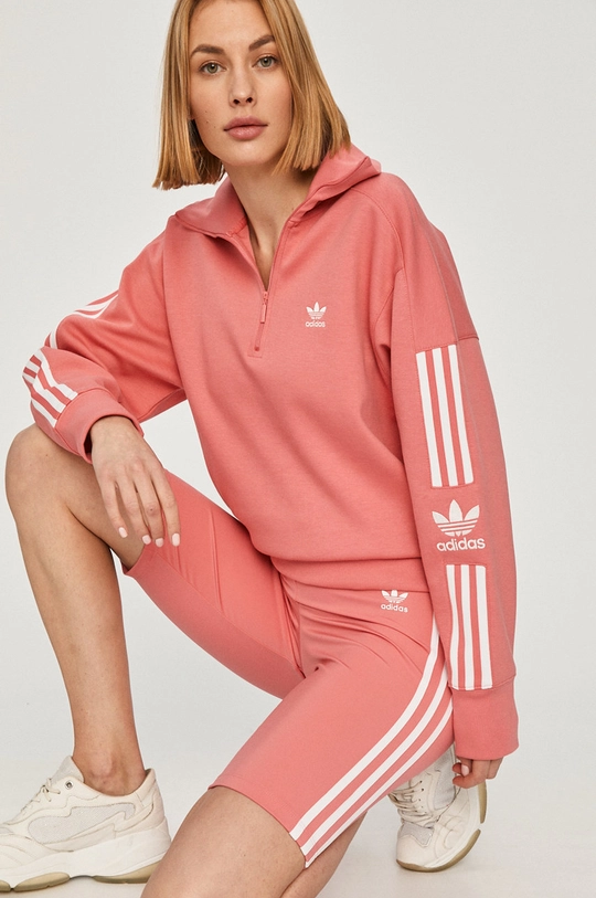 fialová adidas Originals - Mikina GT4266 Dámsky