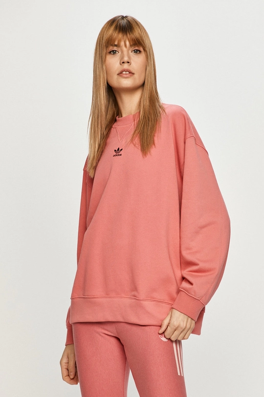 różowy adidas Originals - Bluza H36802 Damski