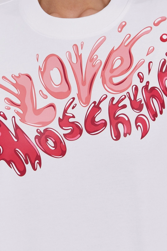 Love Moschino Bluzka bawełniana Damski