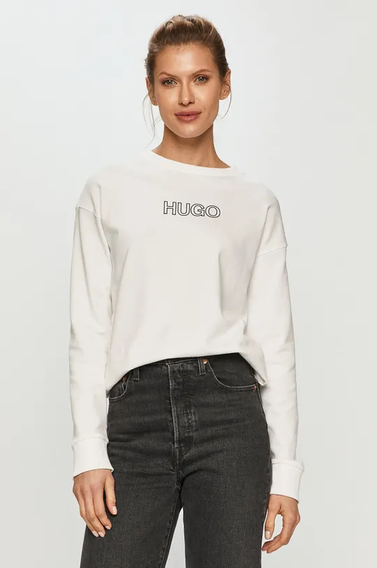 Hugo - Βαμβακερή μπλούζα Γυναικεία