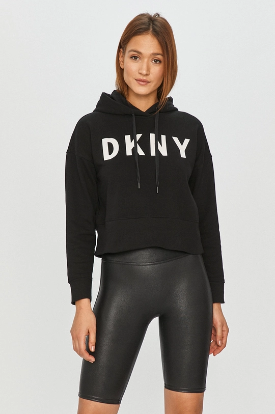 čierna Dkny - Mikina Dámsky