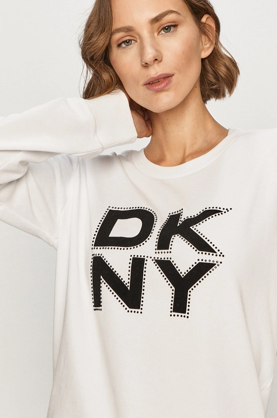 biały Dkny - Bluza P0JWAB2R Damski