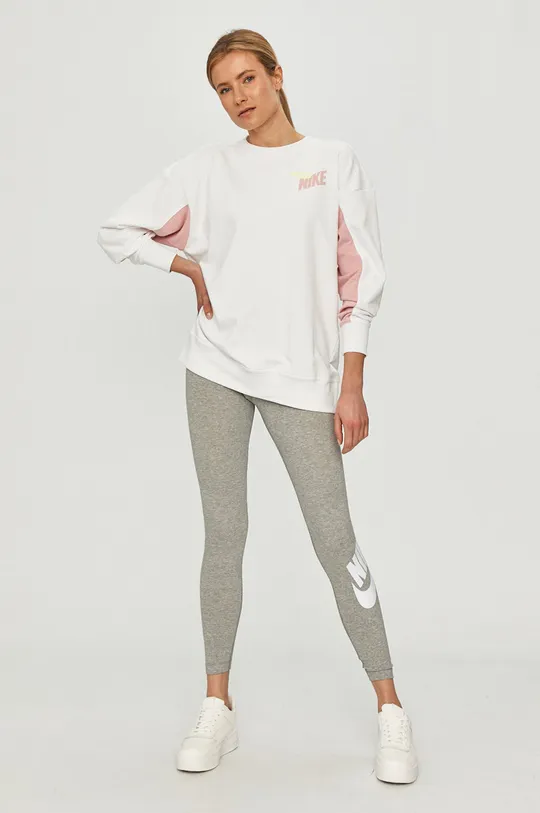 Nike - Bluza biały