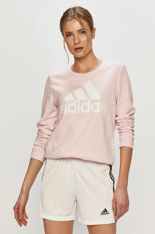 różowy adidas - Bluza GM5520 Damski