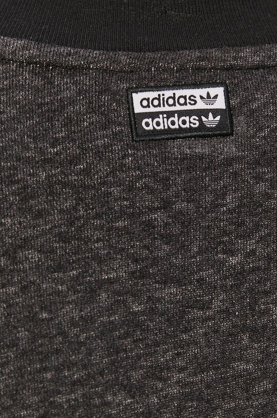 Mikina adidas Originals GN4347 dámská, šedá barva, s aplikací | ANSWEAR.cz