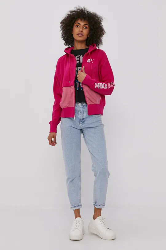 Nike Sportswear - Кофта рожевий