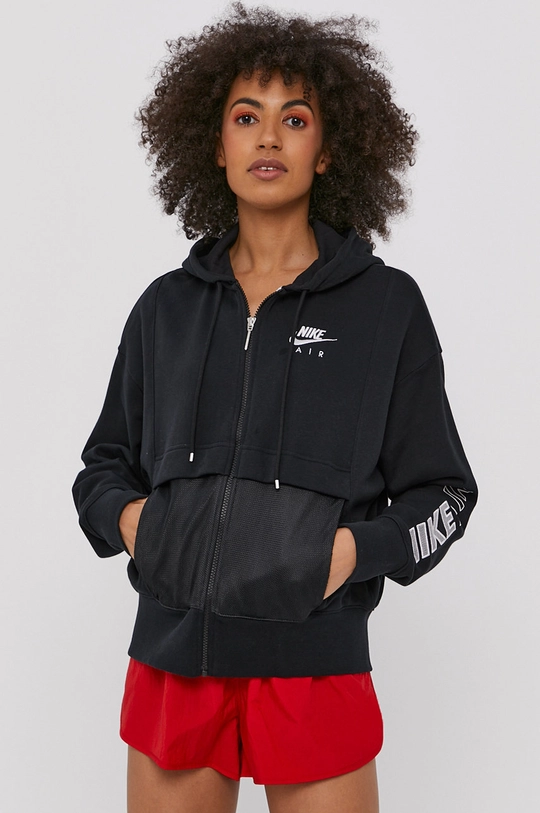 črna Nike Sportswear bluza Ženski