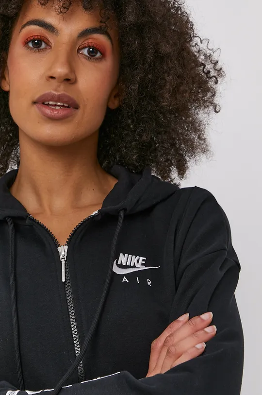 Nike Sportswear bluza  Glavni material: 80% Bombaž, 20% Poliester Vstavki: 48% Najlon, 52% Poliester Podloga žepa: 100% Bombaž Podloga kapuce: 100% Bombaž
