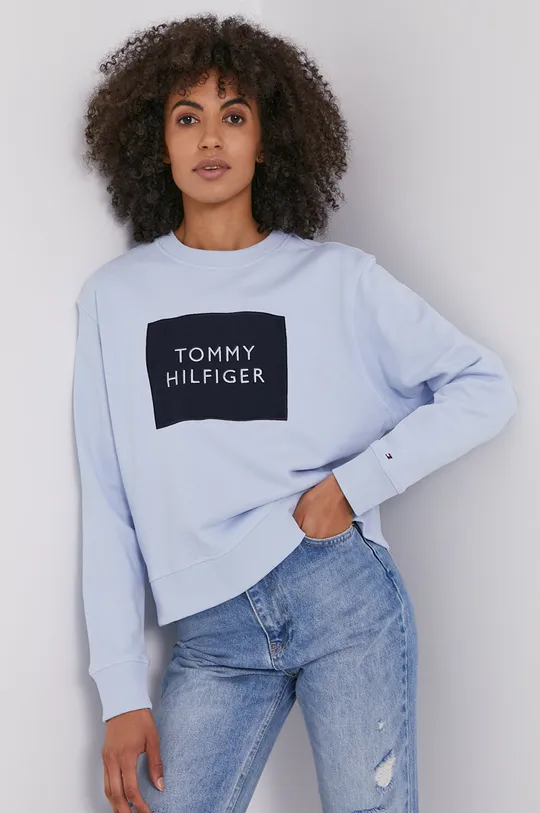 niebieski Tommy Hilfiger Bluza Damski